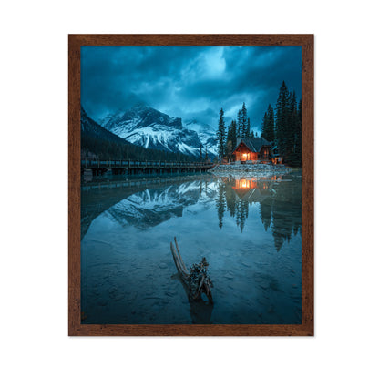 Blue Moment At Emerald Lake