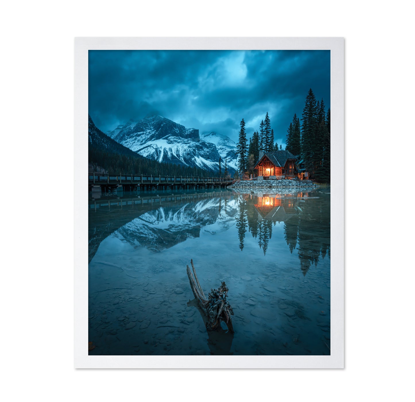 Blue Moment At Emerald Lake