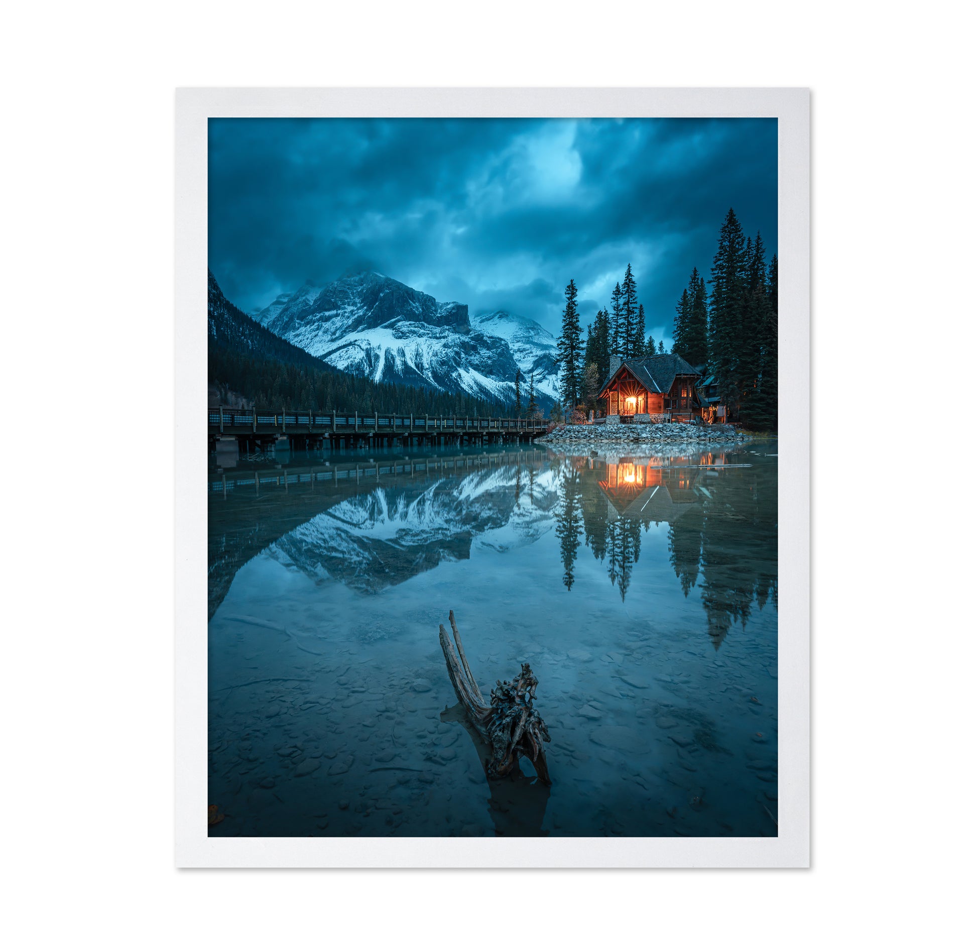 Blue Moment At Emerald Lake