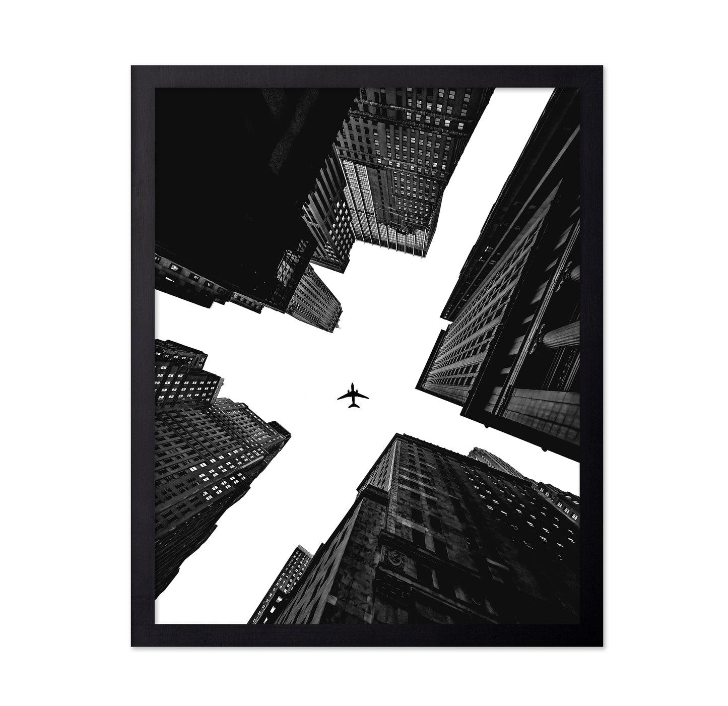 Flying Over Skyscrapers