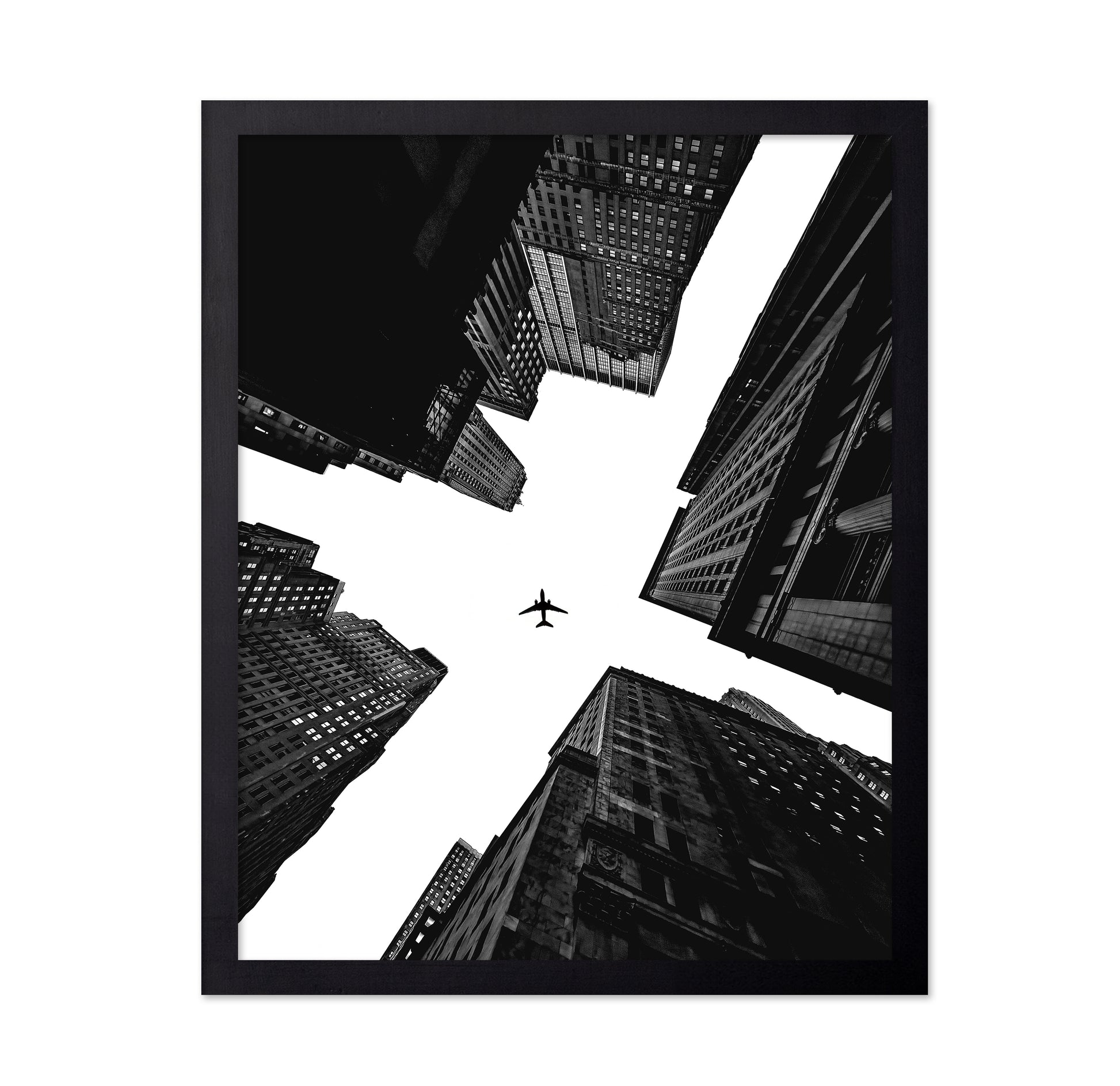 Flying Over Skyscrapers