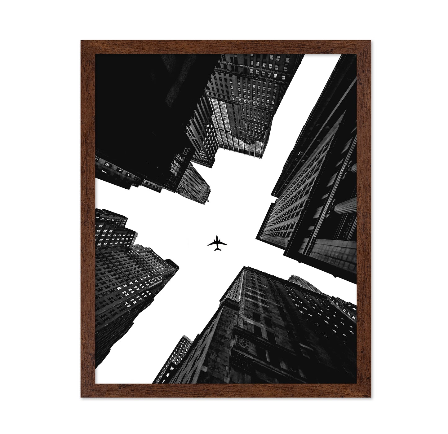 Flying Over Skyscrapers