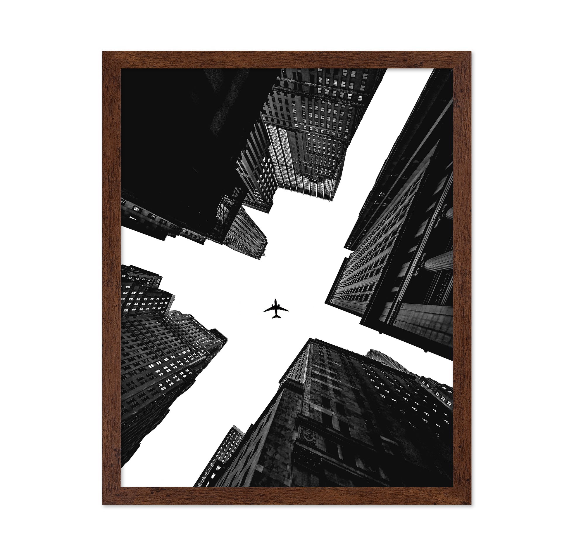 Flying Over Skyscrapers