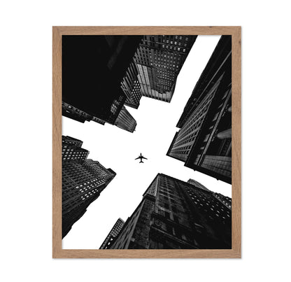 Flying Over Skyscrapers