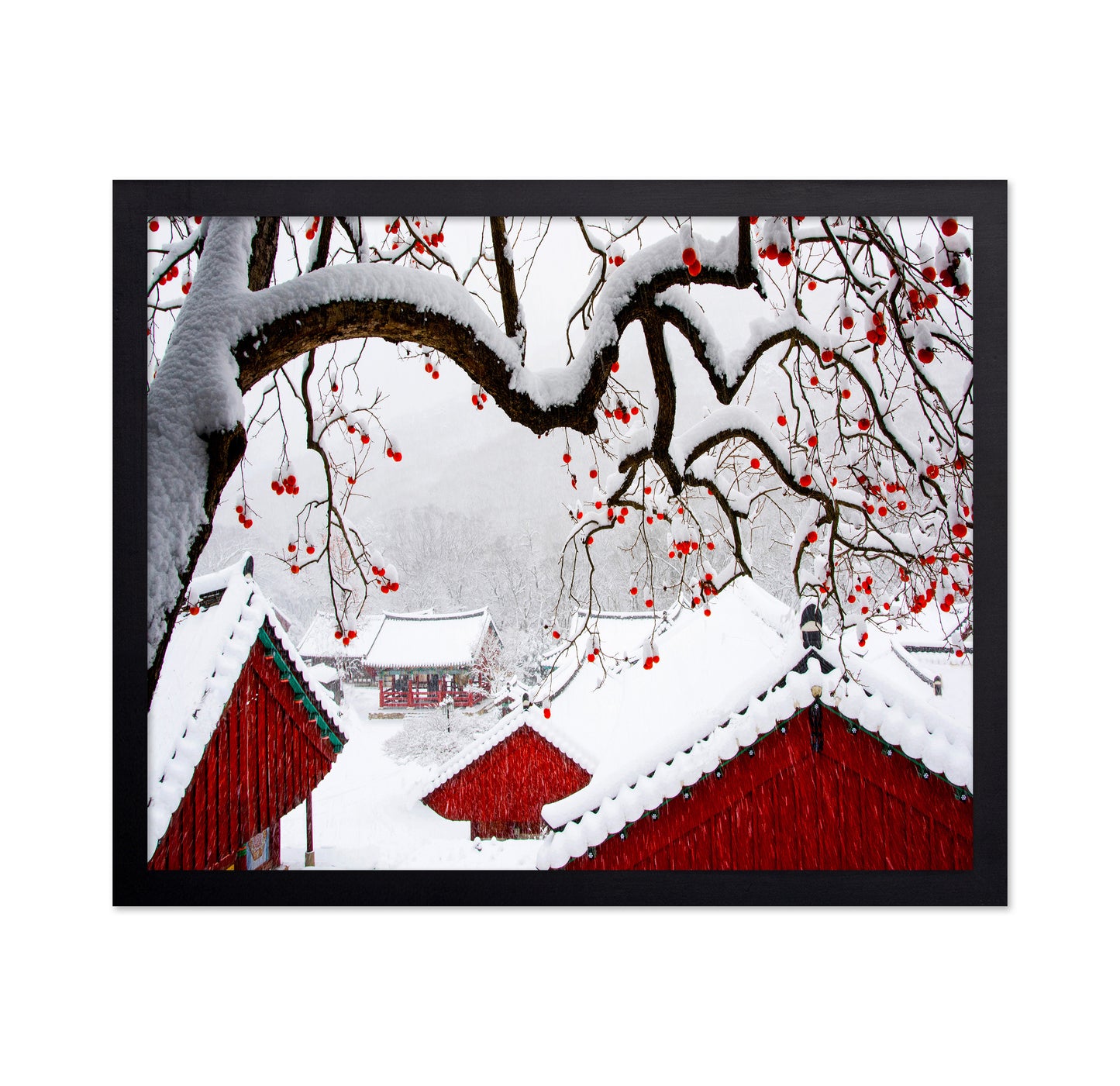 Snow In Temple