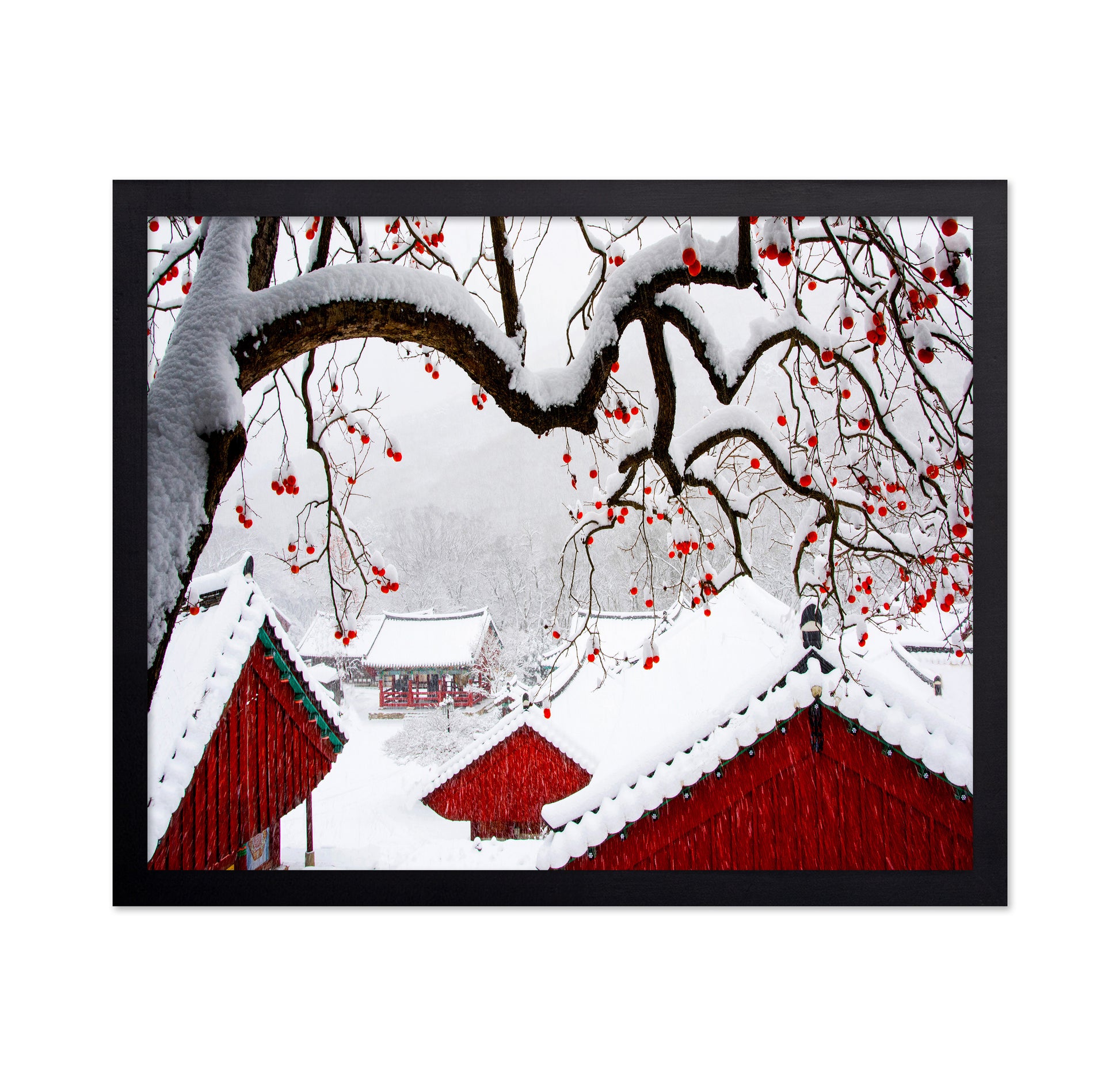 Snow In Temple
