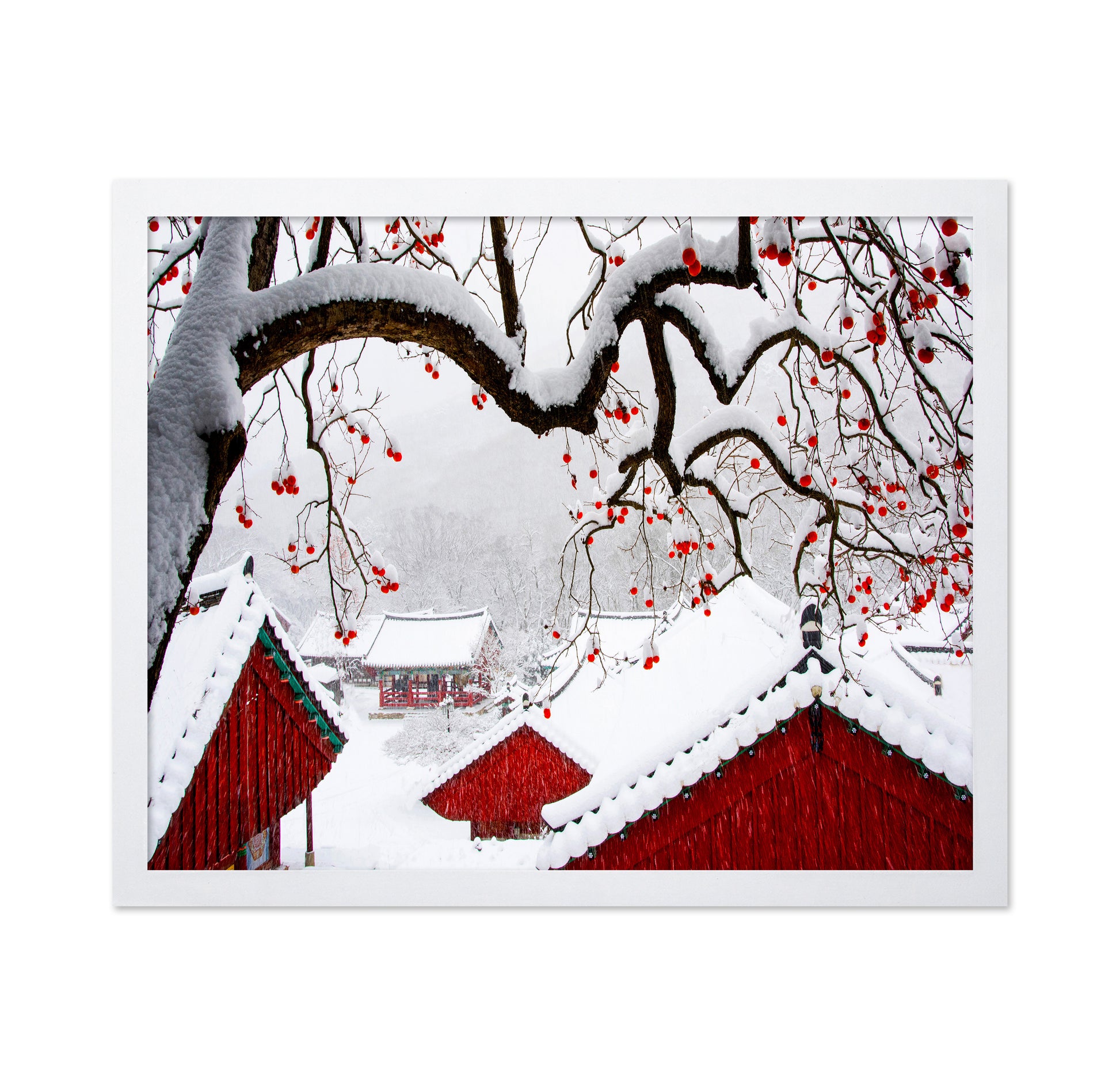 Snow In Temple