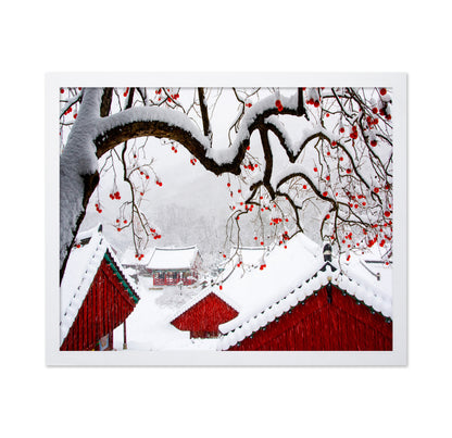 Snow In Temple