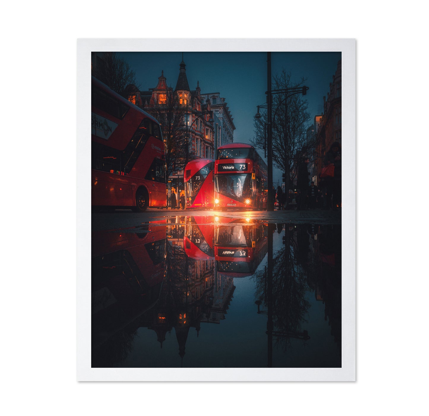 London Night Reflections