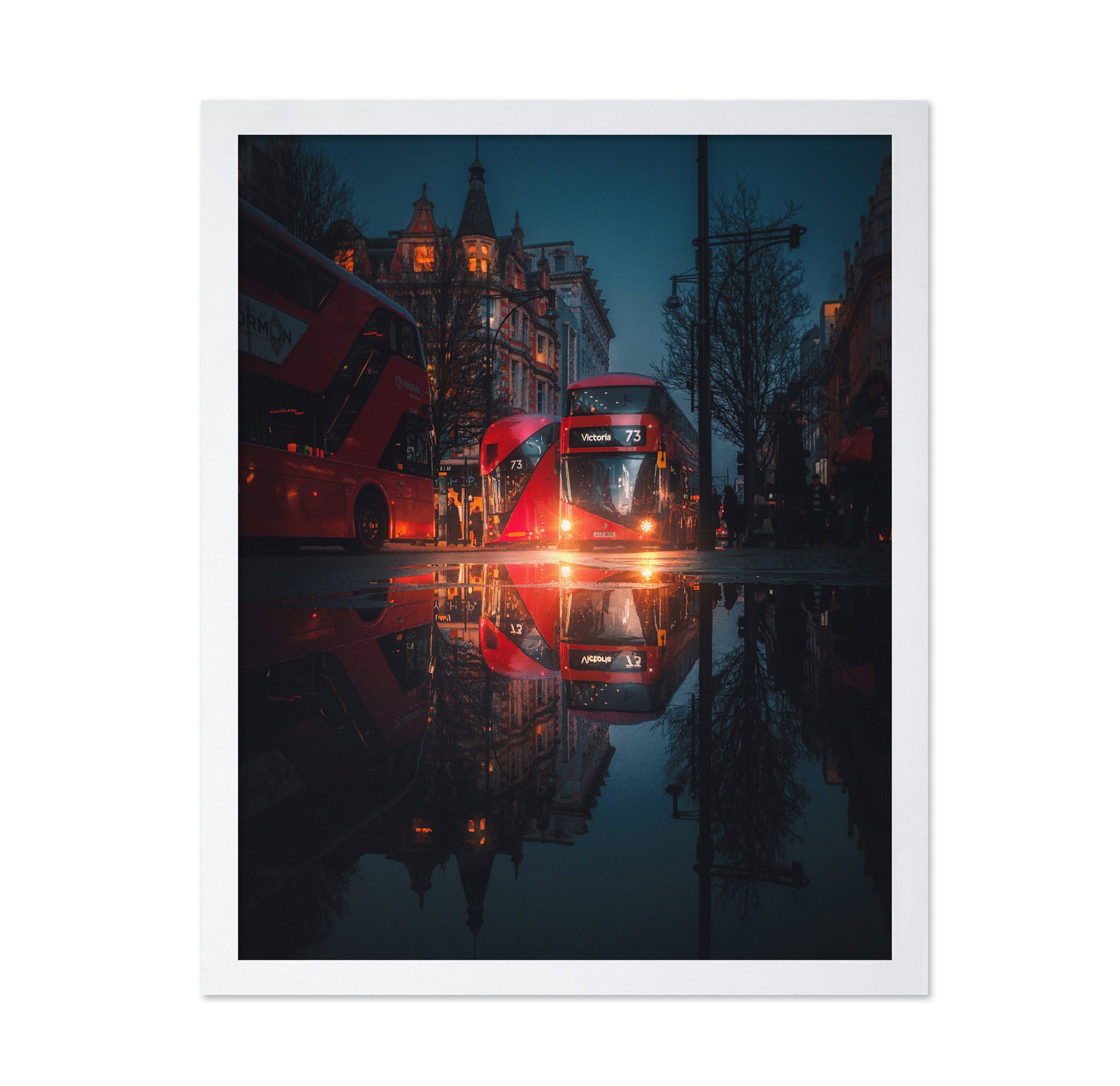 London Night Reflections