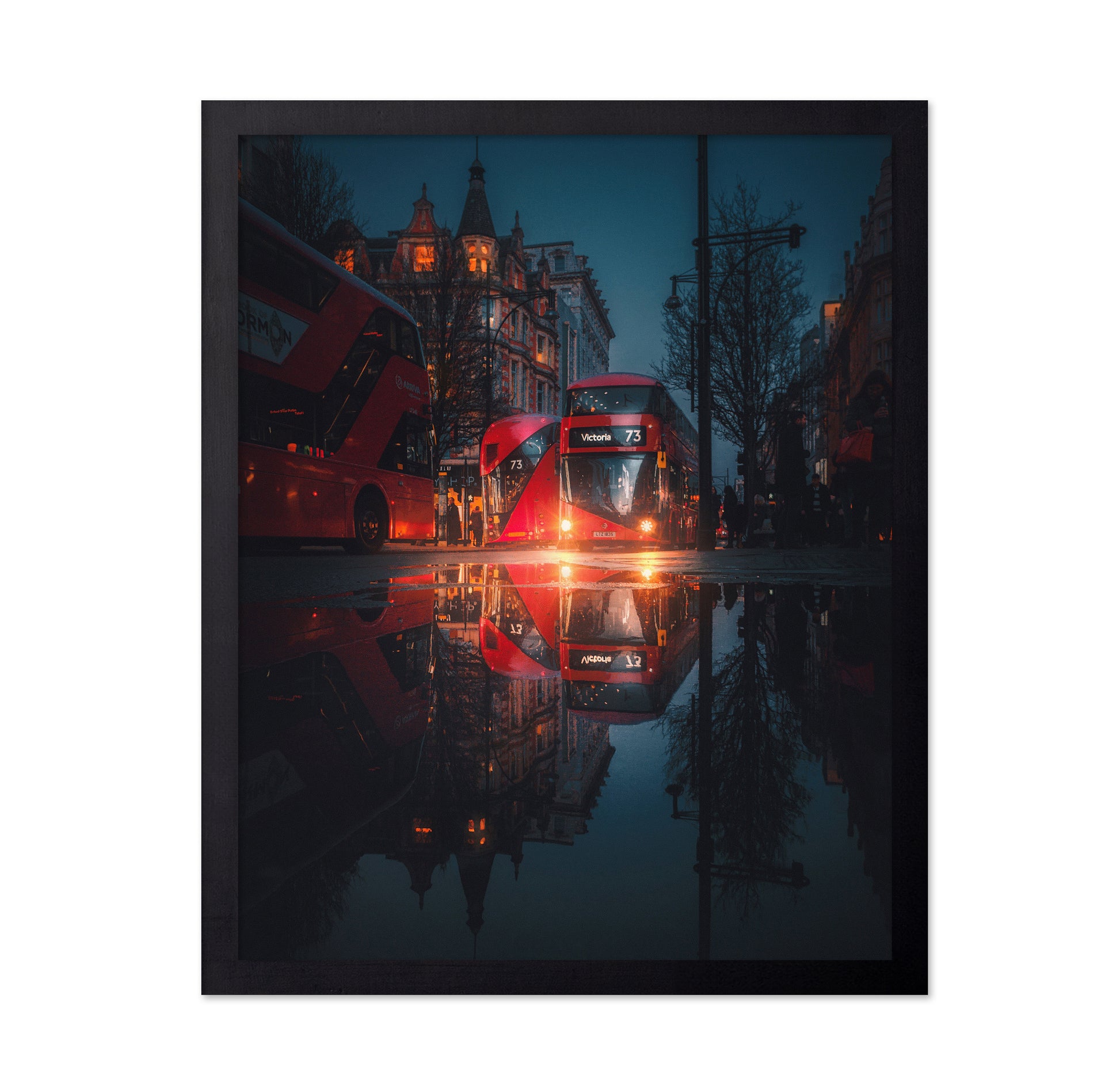 London Night Reflections