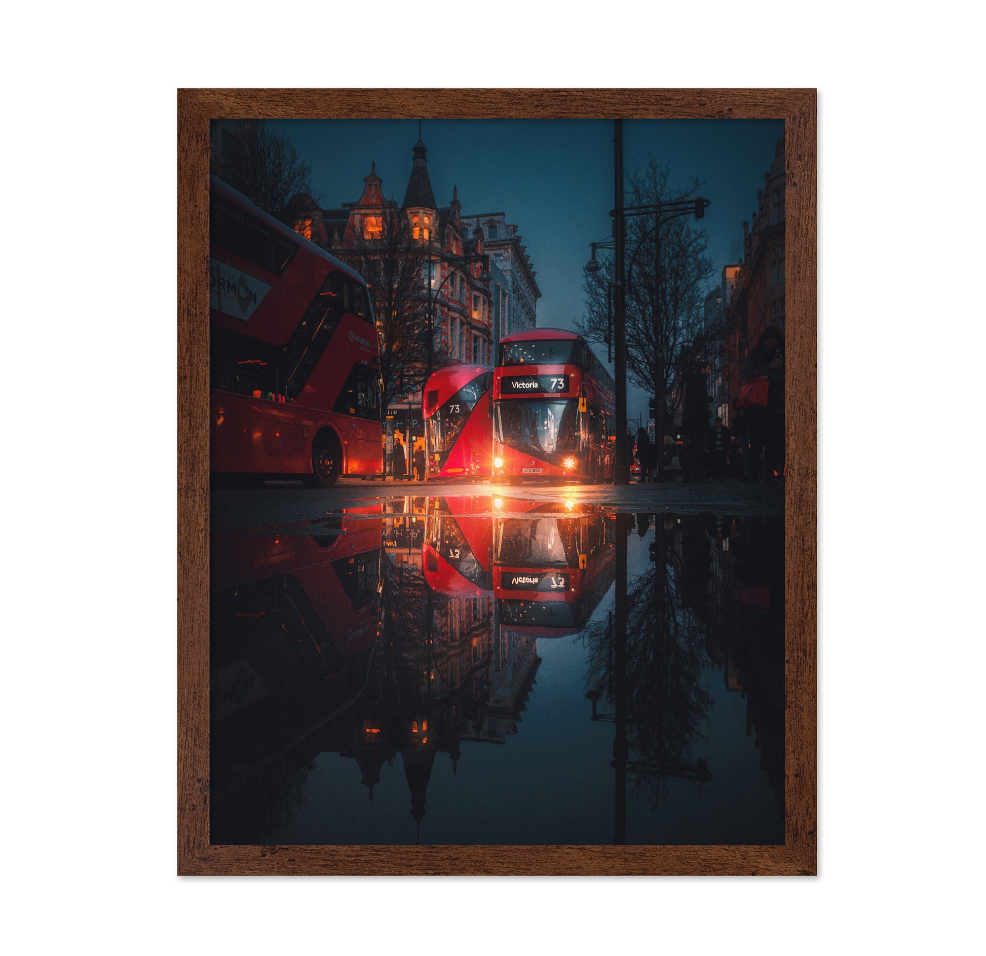 London Night Reflections