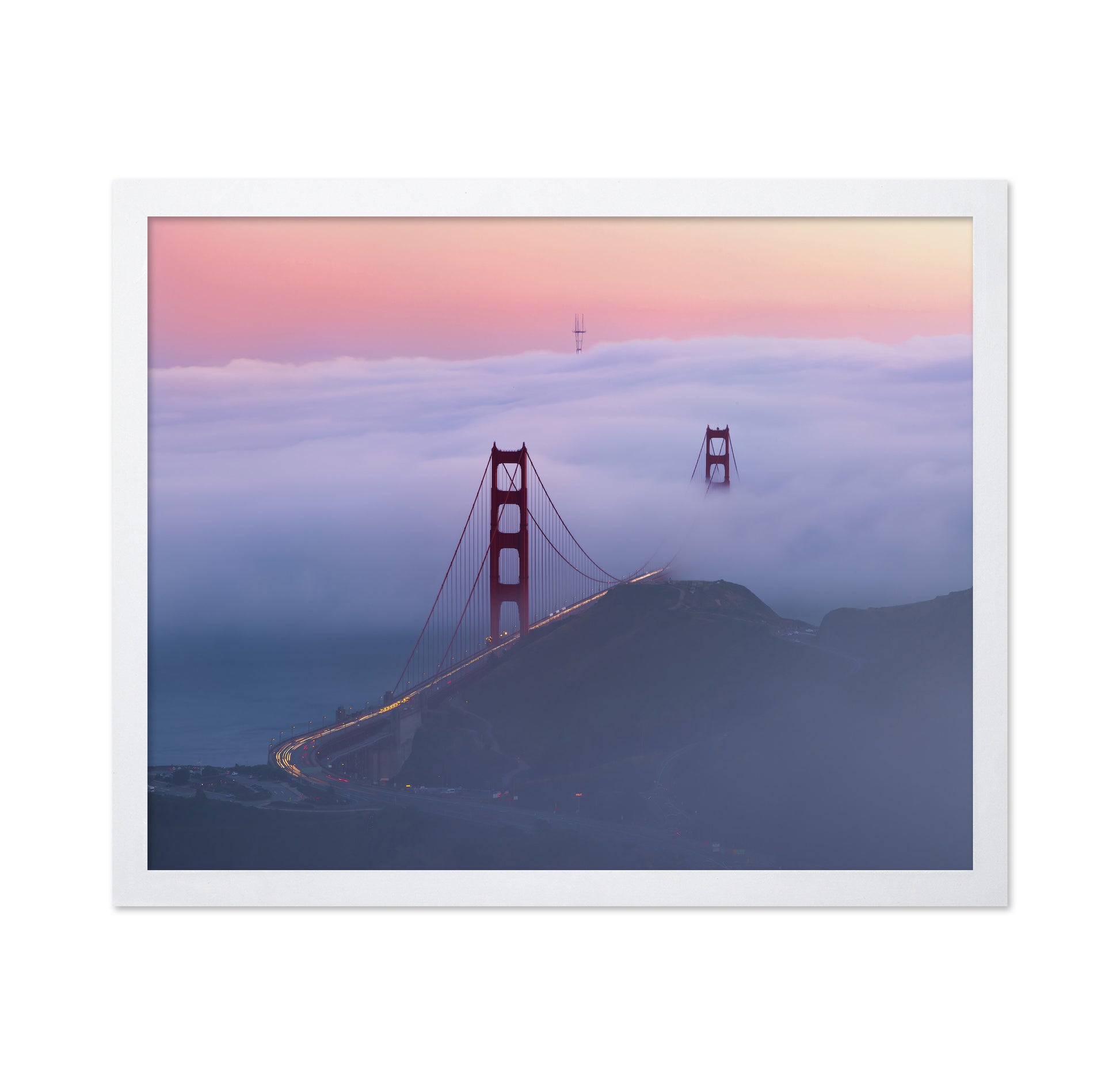 Sunset At Golden Gate Bridge