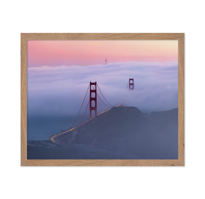 Sunset At Golden Gate Bridge