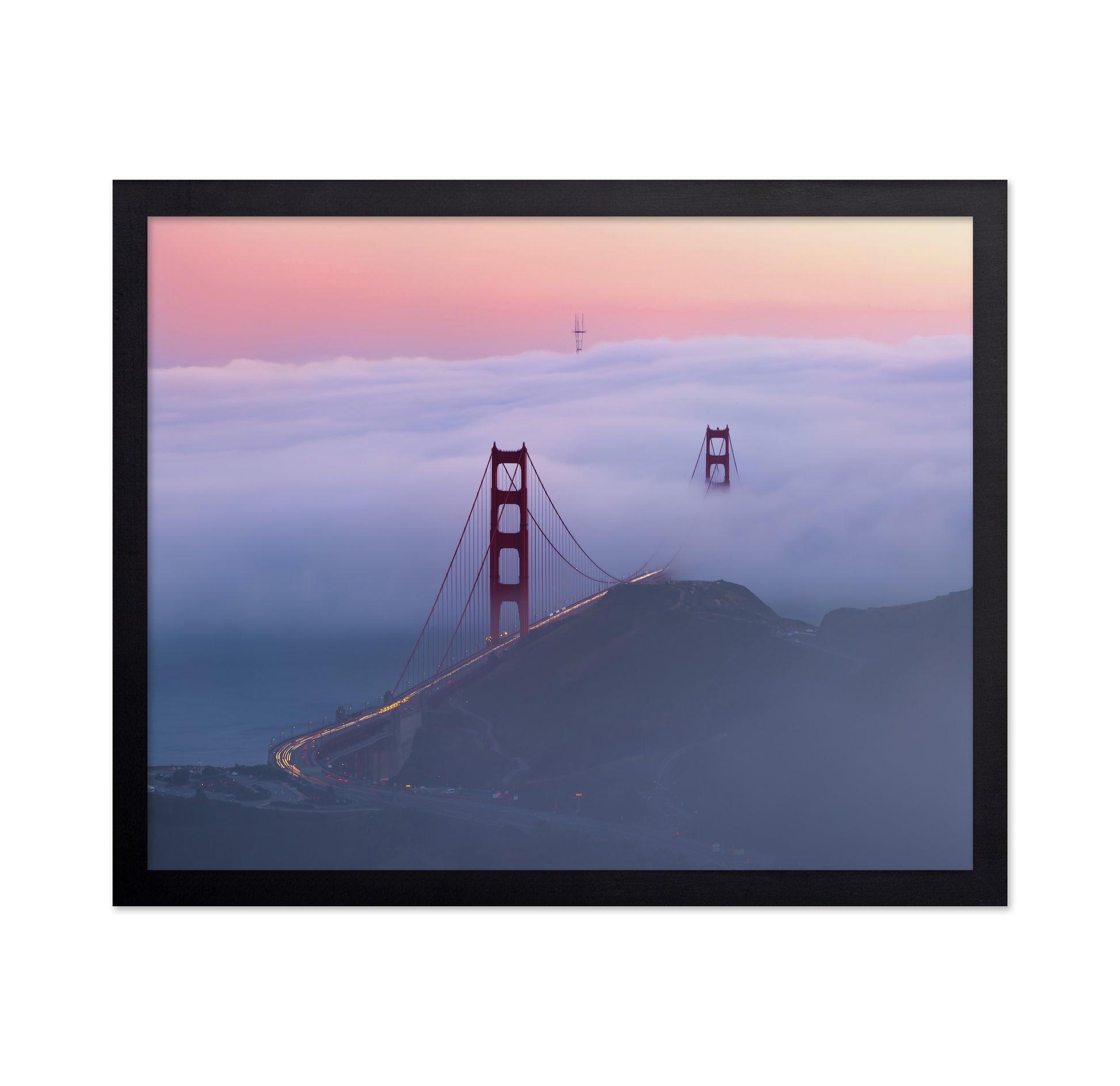 Sunset At Golden Gate Bridge
