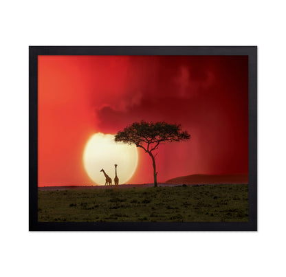 Sunset At Kenya