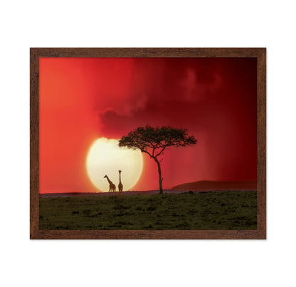 Sunset At Kenya