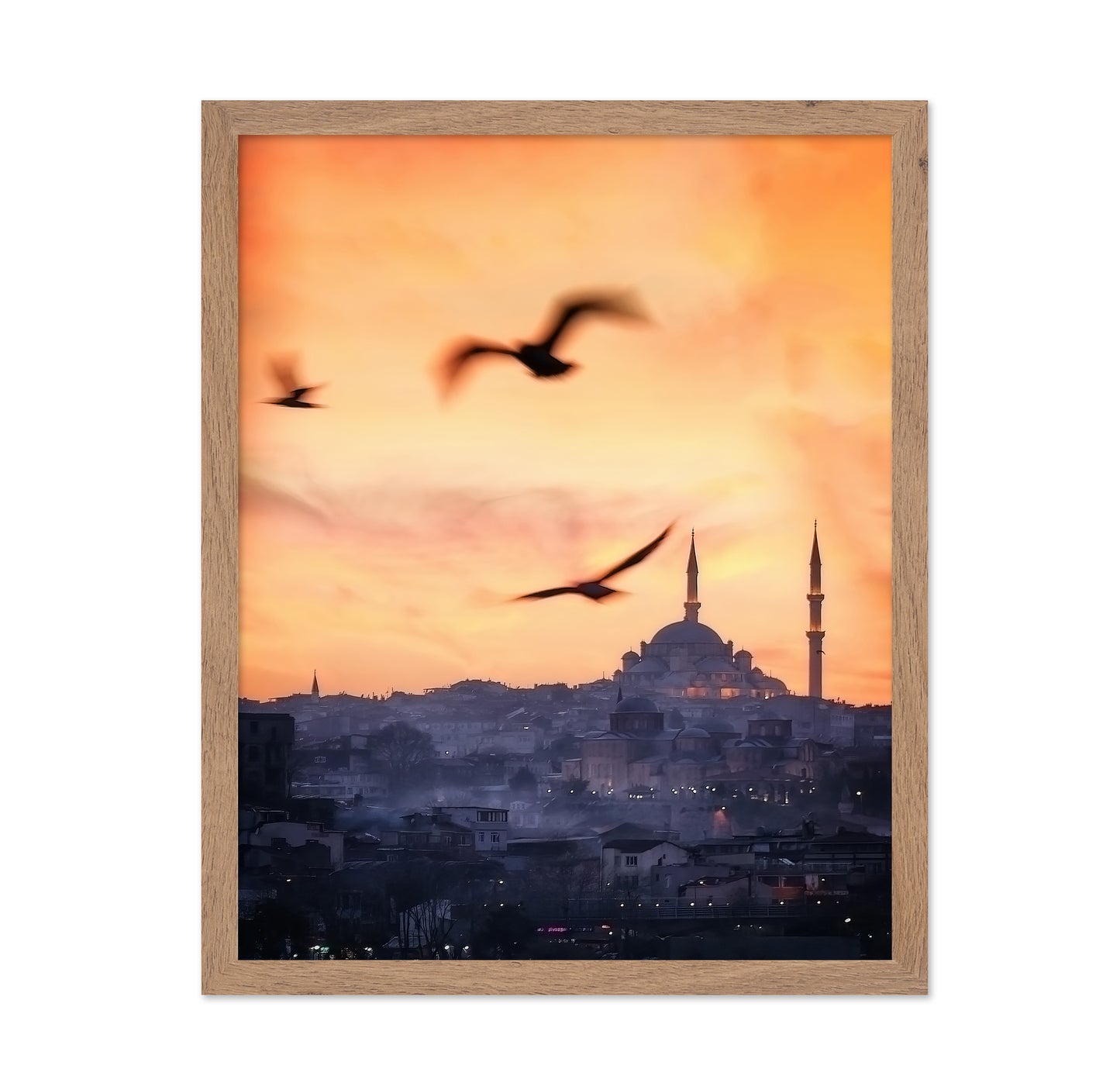 Sunset In Istanbul