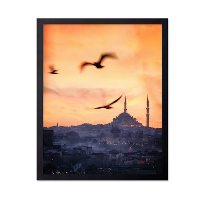 Sunset In Istanbul