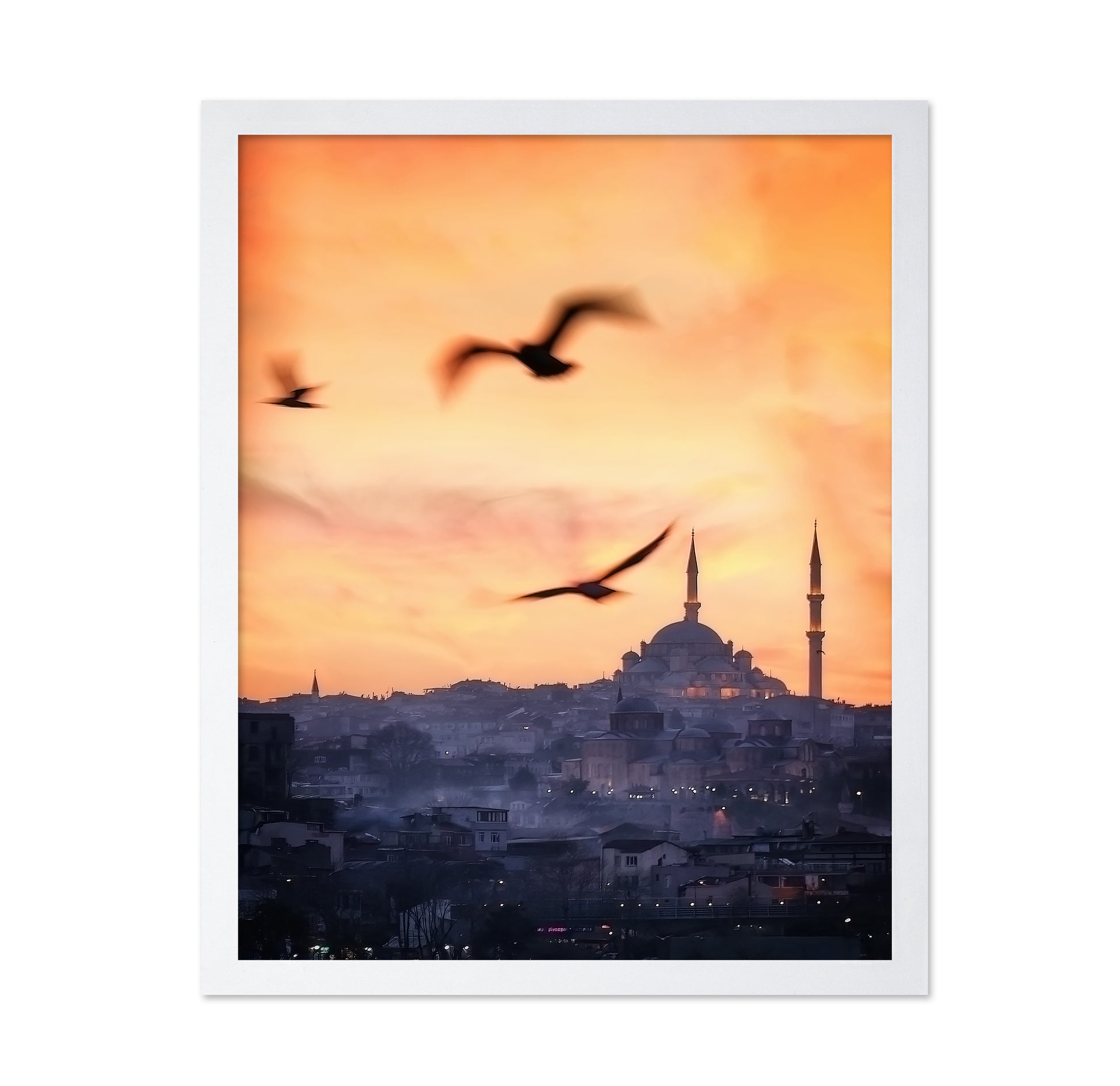 Sunset In Istanbul
