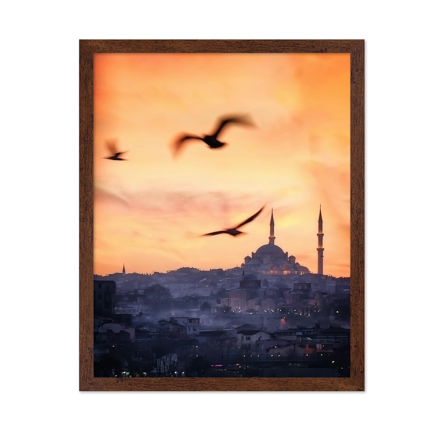 Sunset In Istanbul
