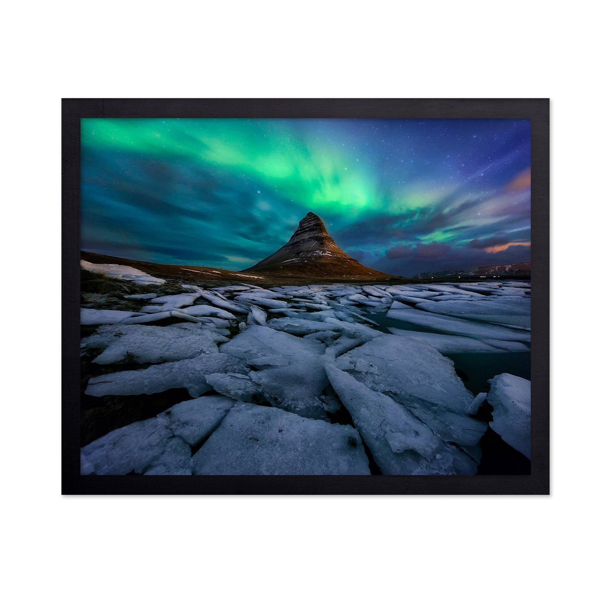 Aurora Over Kirkjufell