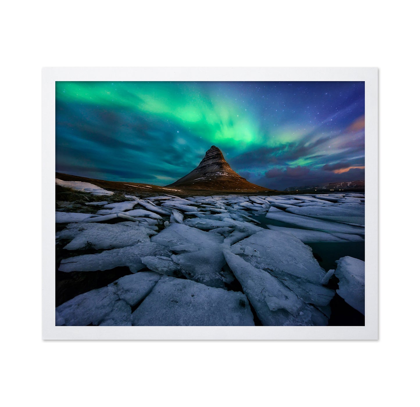 Aurora Over Kirkjufell