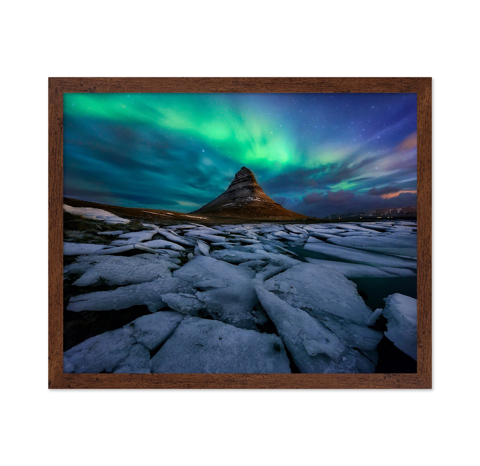 Aurora Over Kirkjufell
