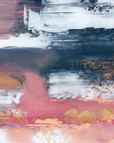 Pink Storm with Gold