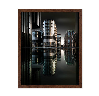 Reflection In The Water-Covered Skylight