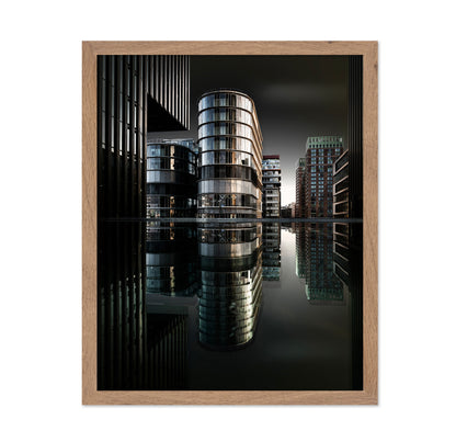Reflection In The Water-Covered Skylight