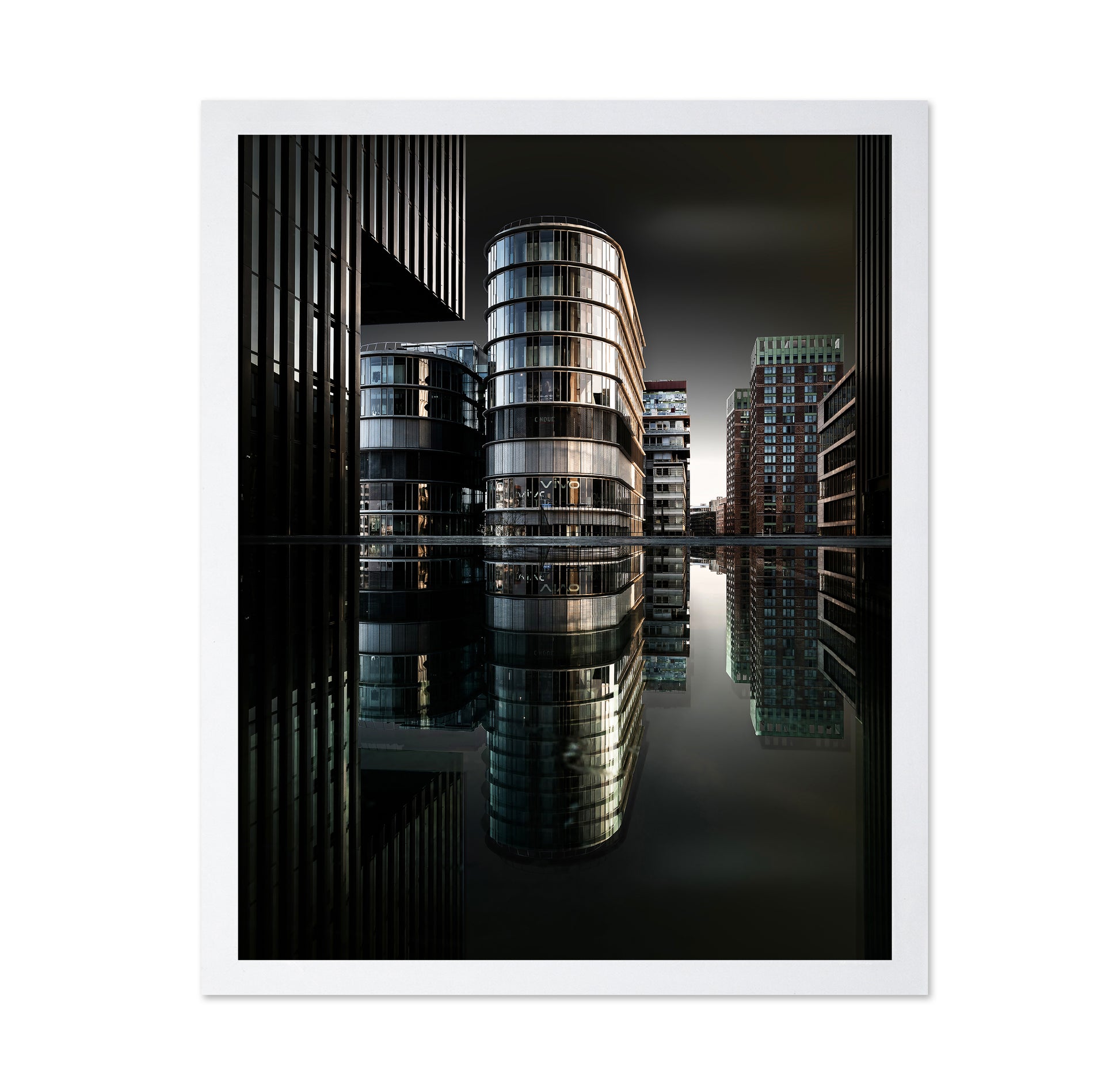 Reflection In The Water-Covered Skylight