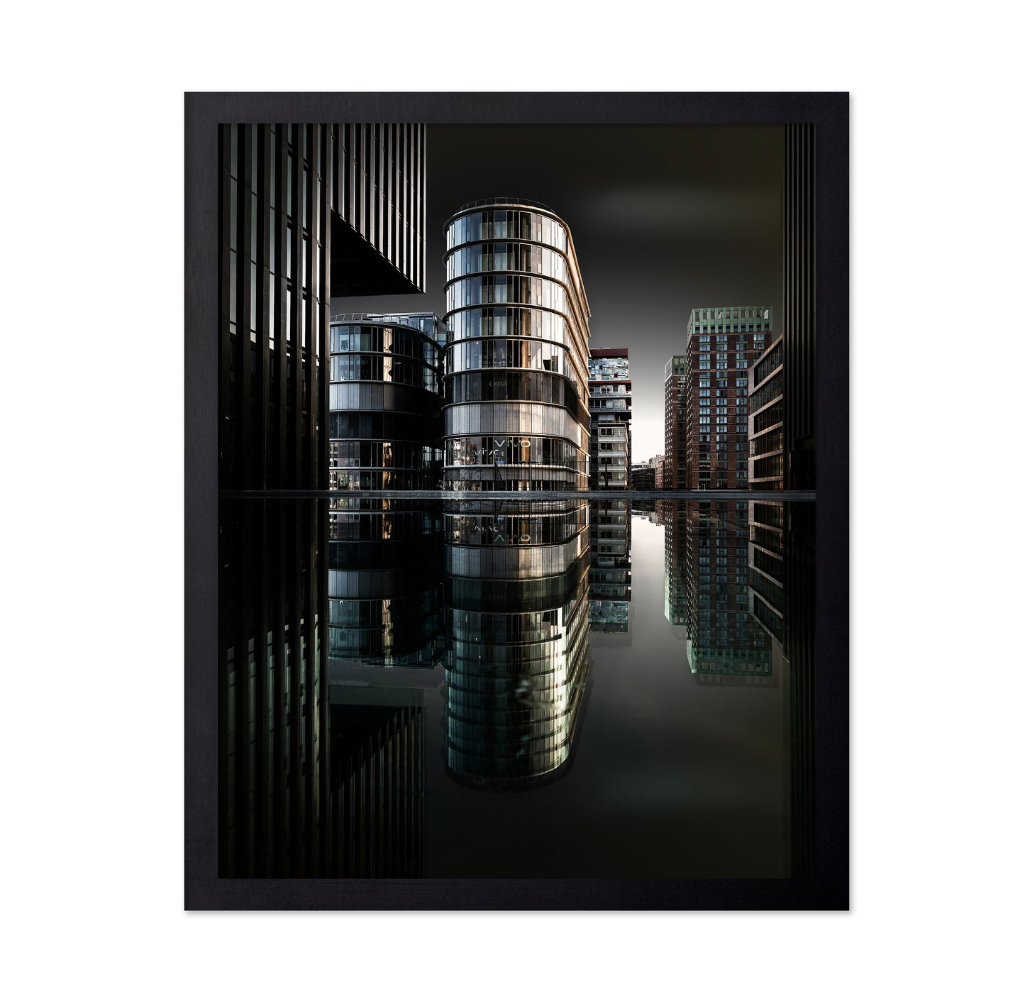 Reflection In The Water-Covered Skylight