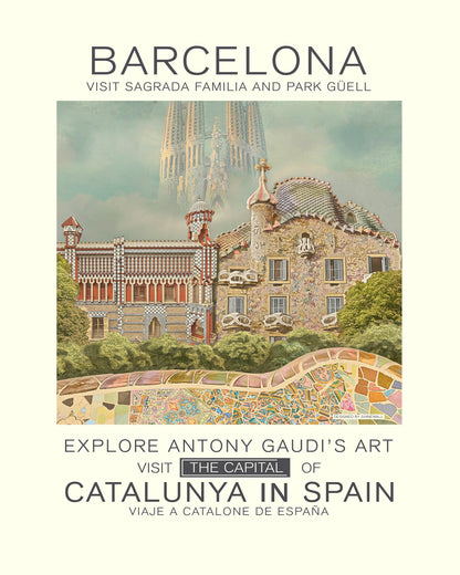 Barcelona Print