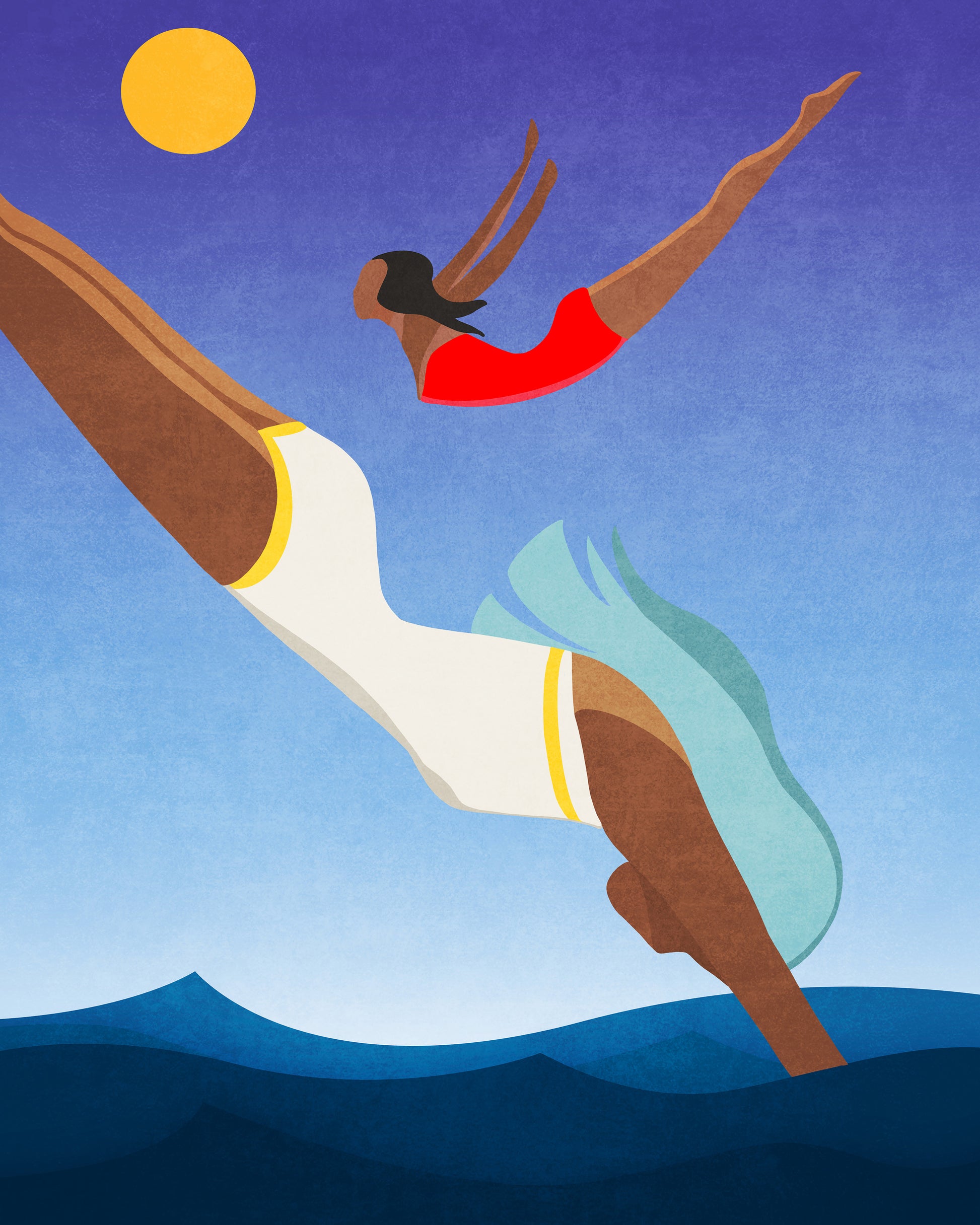 Graceful Dive
