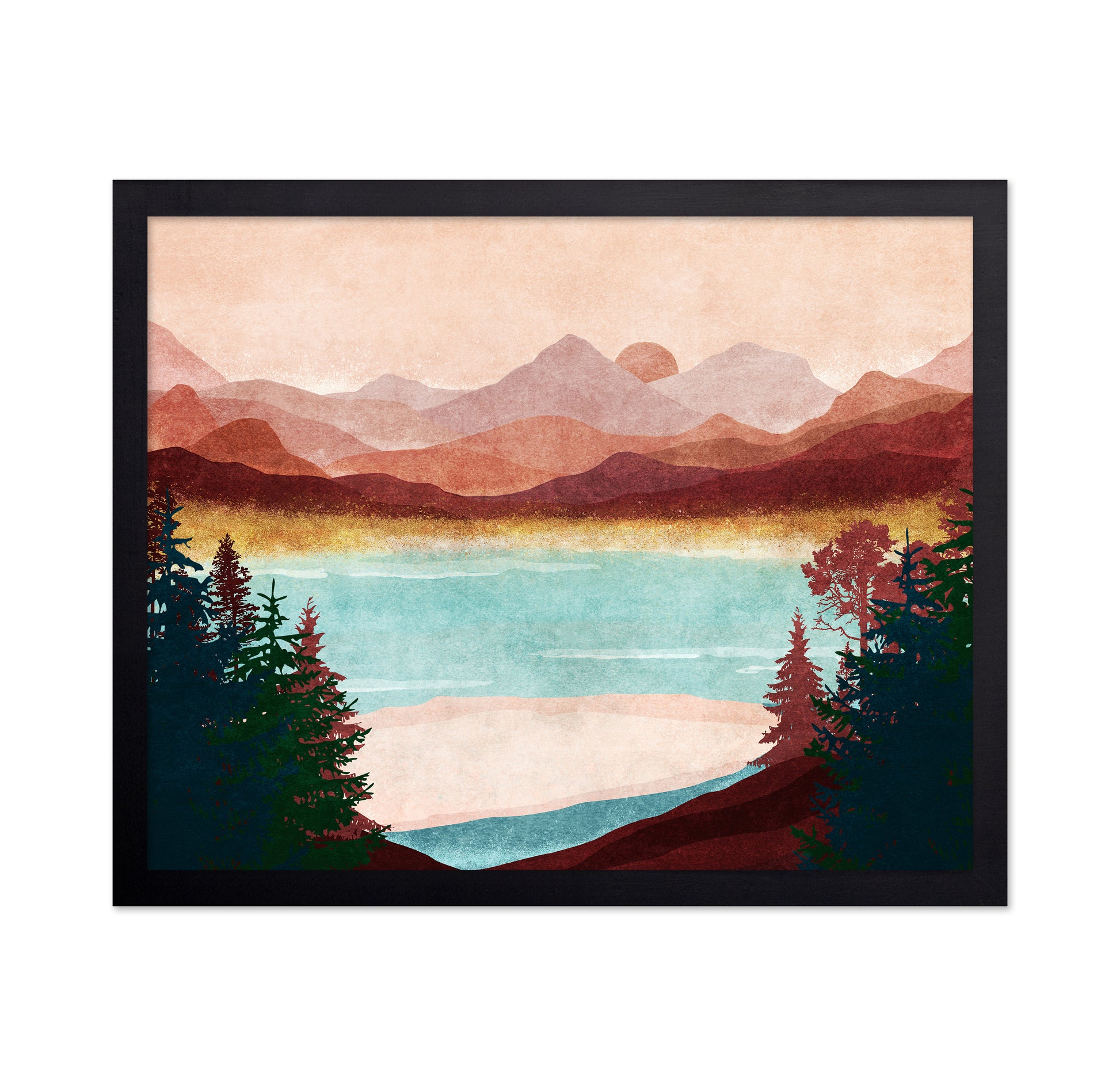 Mountain Dawn Serenity