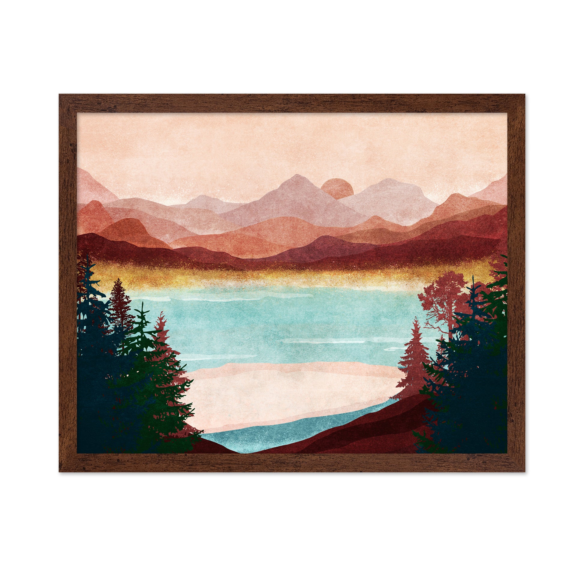 Mountain Dawn Serenity