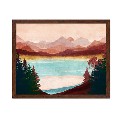 Mountain Dawn Serenity