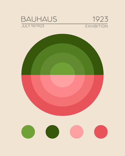 Bauhaus Green Circle
