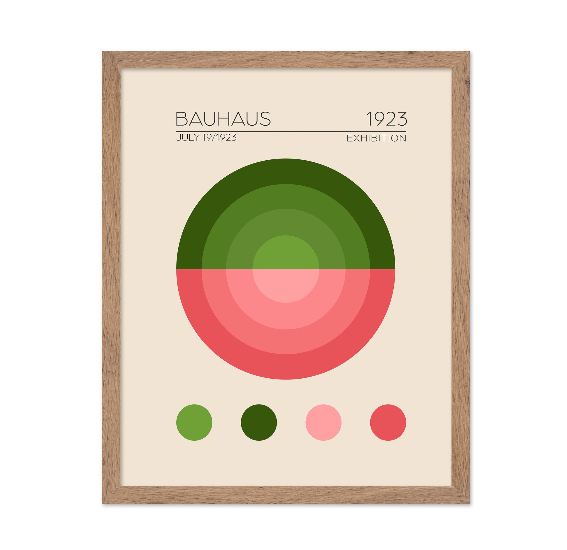 Bauhaus Green Circle