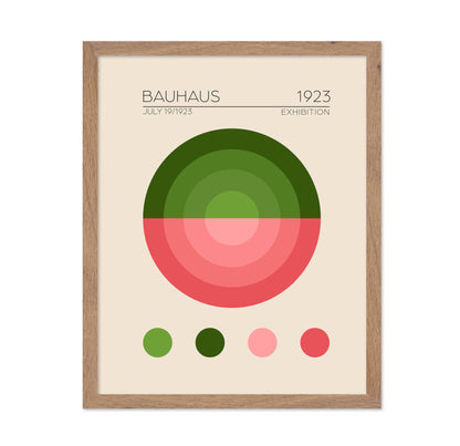 Bauhaus Green Circle