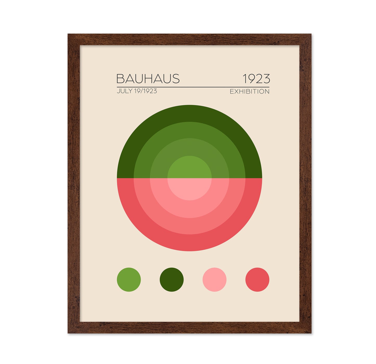 Bauhaus Green Circle