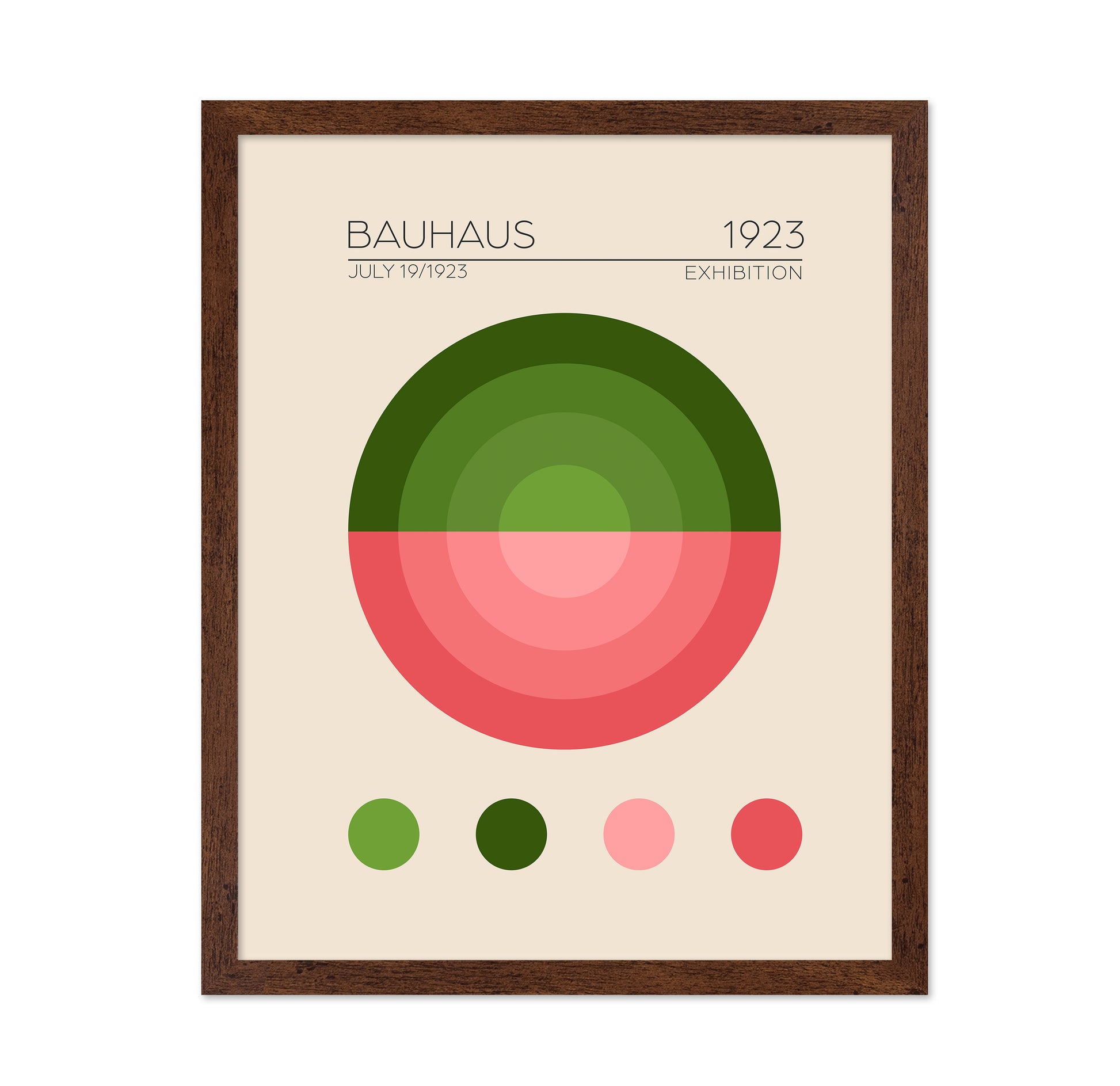 Bauhaus Green Circle