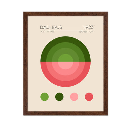 Bauhaus Green Circle