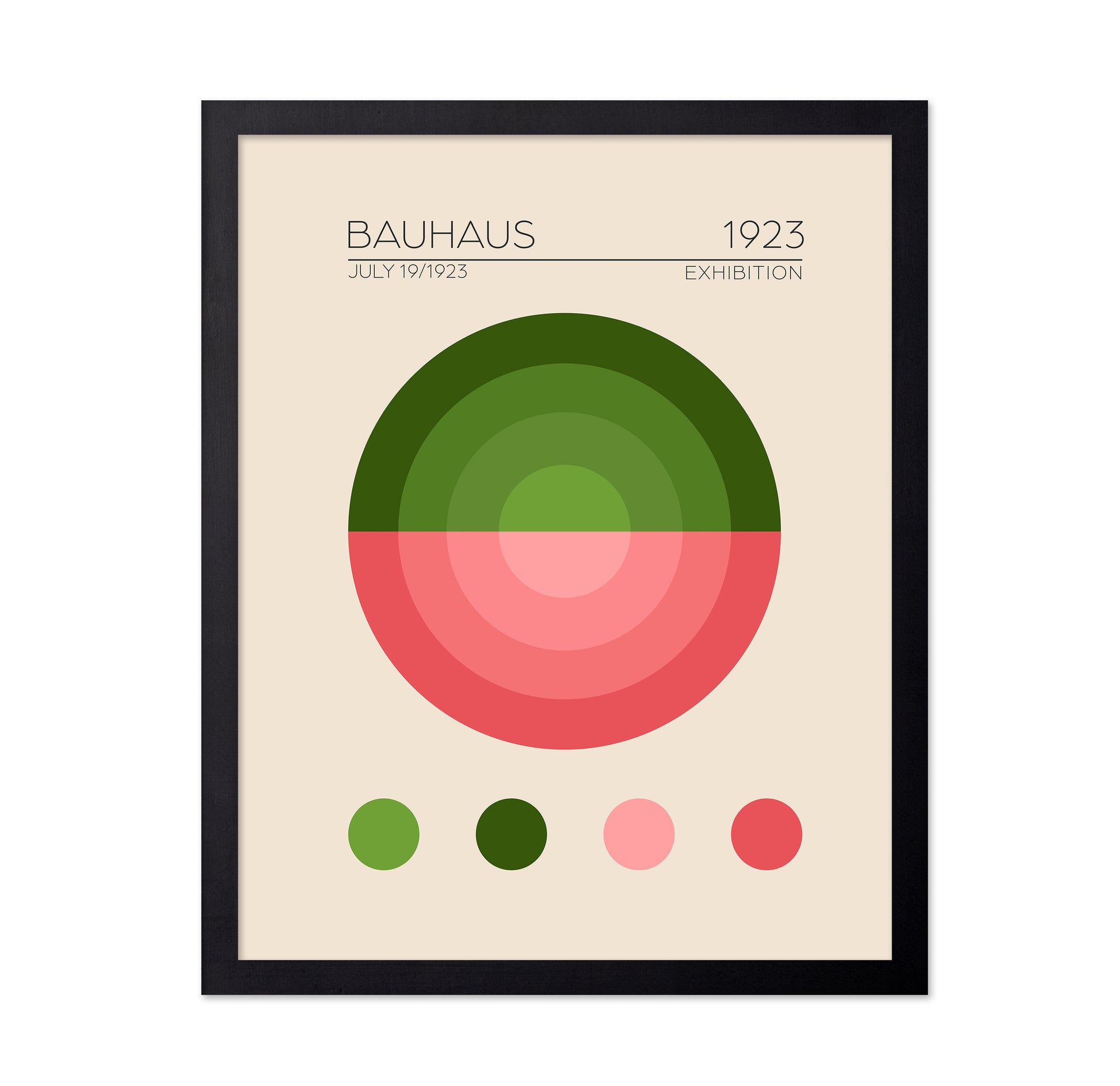 Bauhaus Green Circle