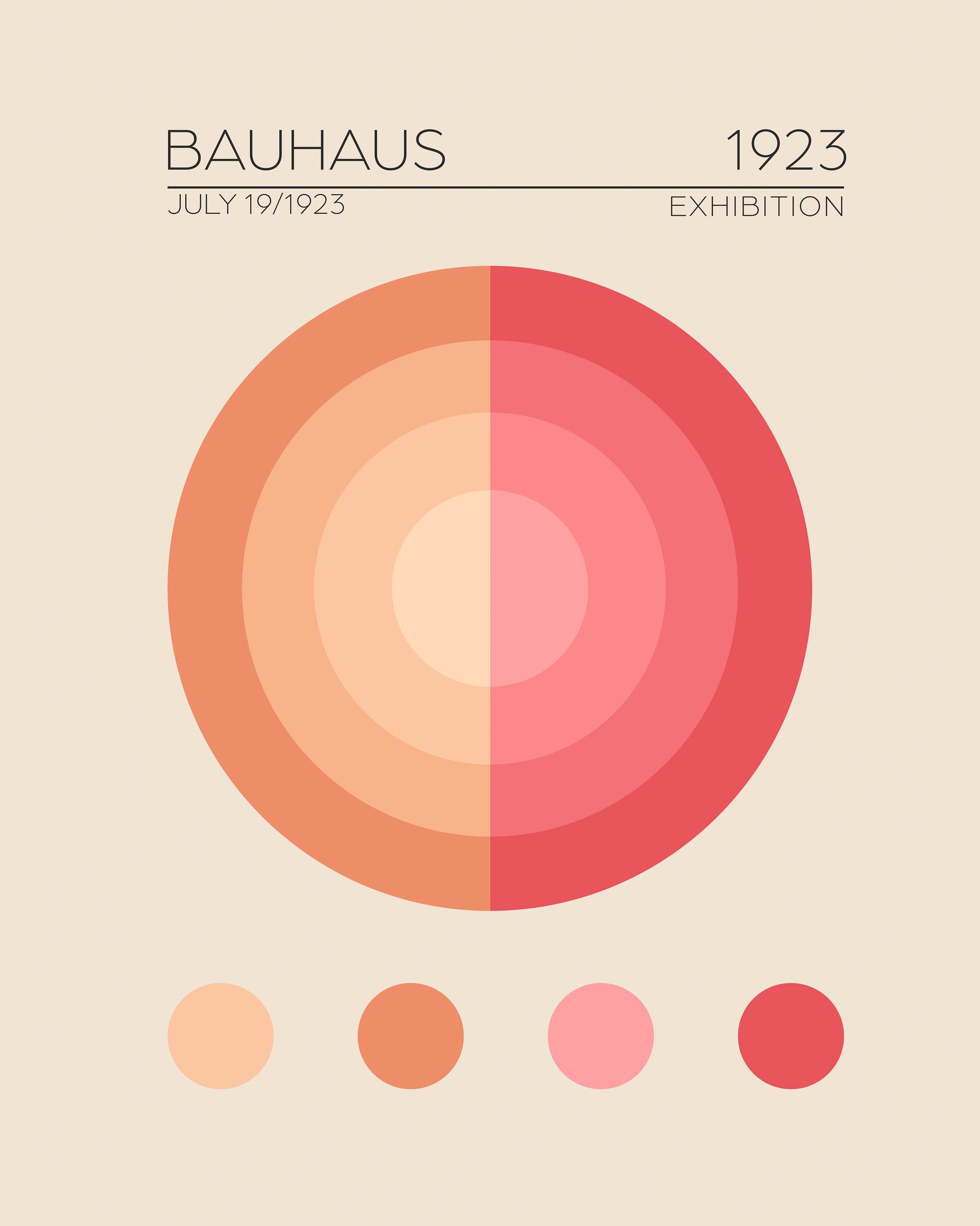 Bauhaus Circles No1