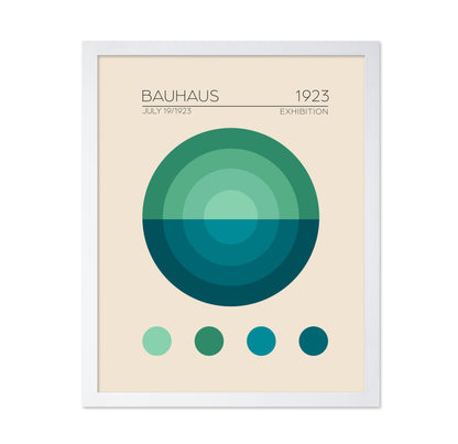 Bauhaus Blue Circle
