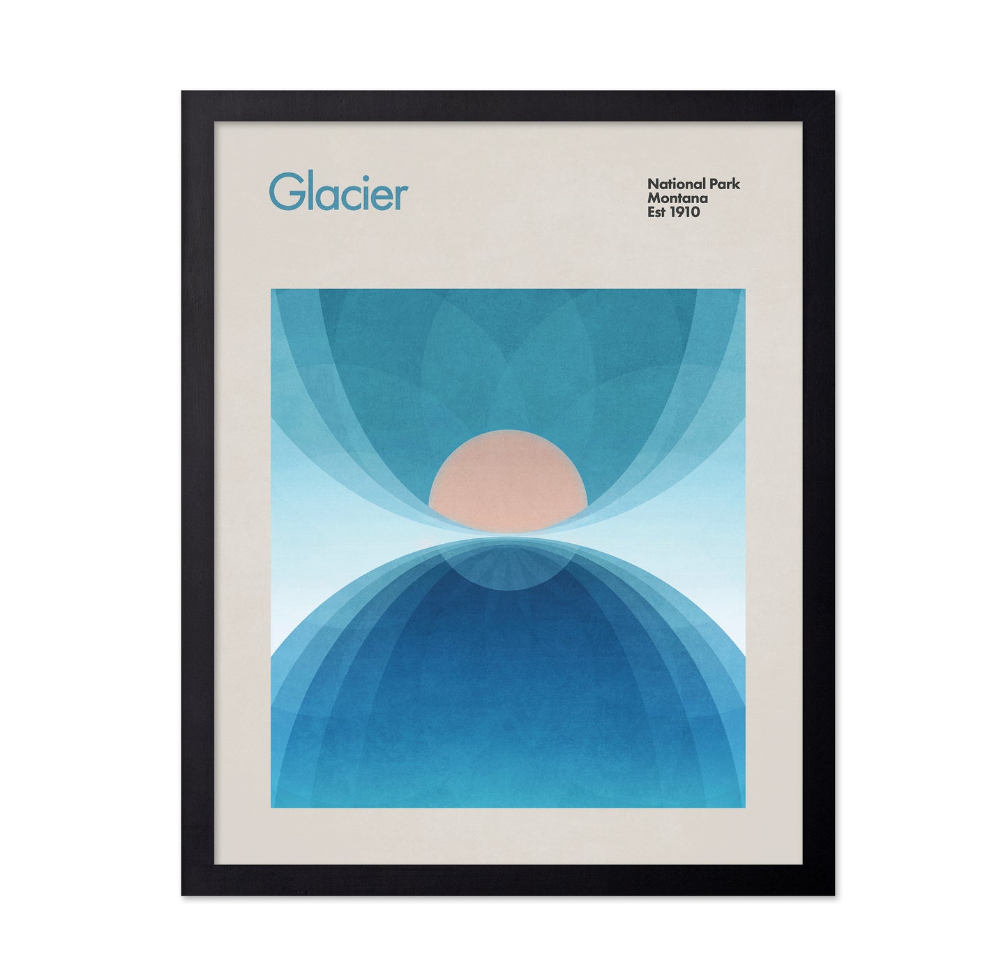 Serene Glacier View