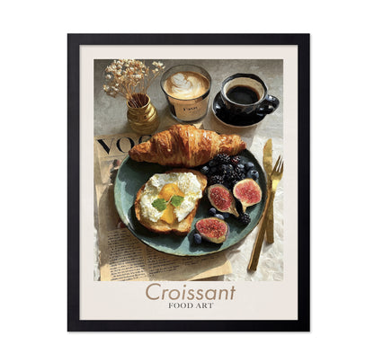 Croissant Food Art