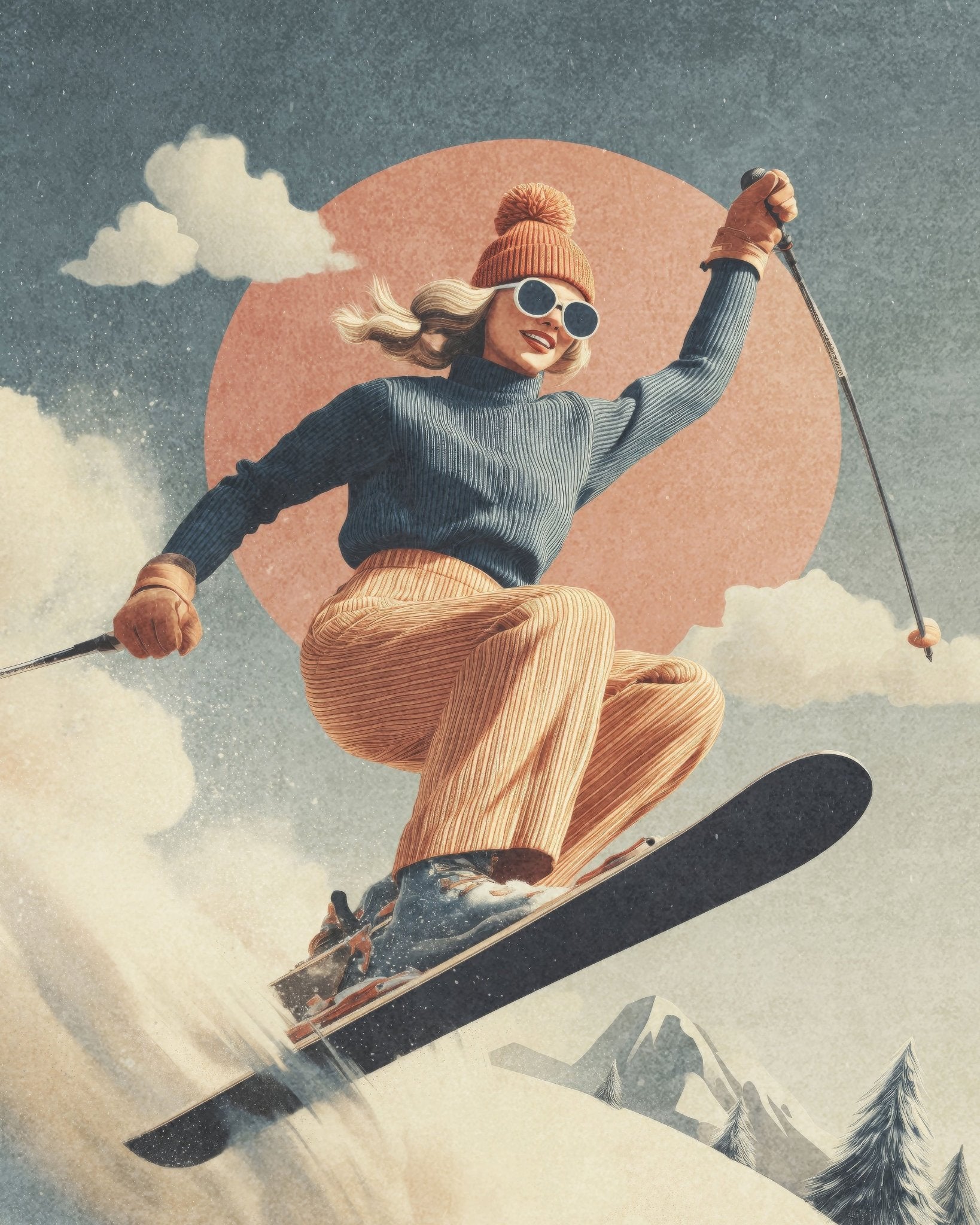 Skiing Adventure